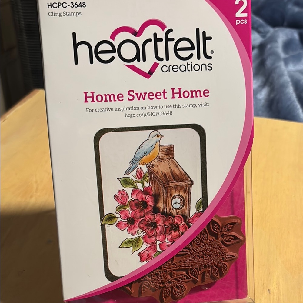Heartfelt Creations Home Sweet Home Cling Stamps